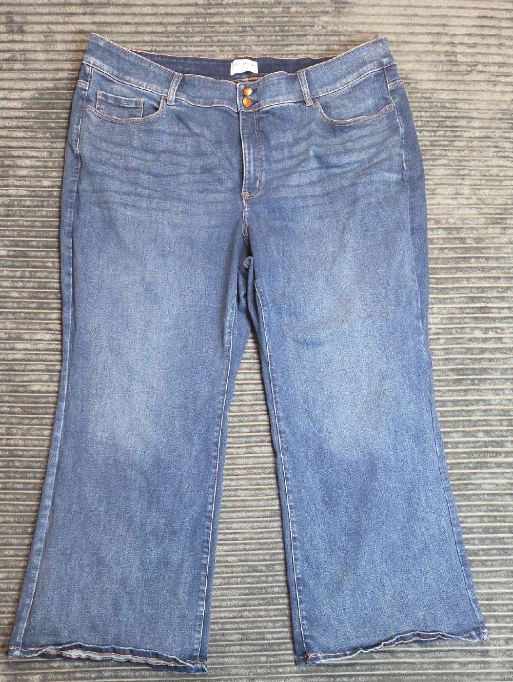 5XL Lane Bryant Blue Flare Wide Leg Jeans